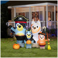 Gemmy Halloween Inflatable Bluey Family 1980mm Illuminated Outdoor
