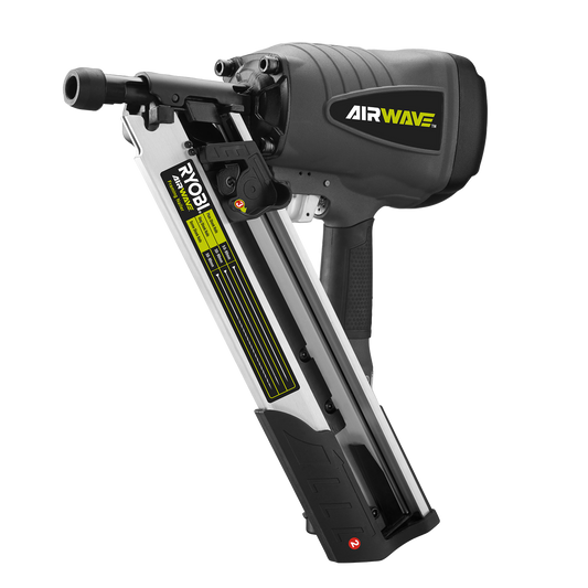 Ryobi Airwave Clipped Head Air Framing Nailer - 70 Nails - 50-90mm - Auzzistore