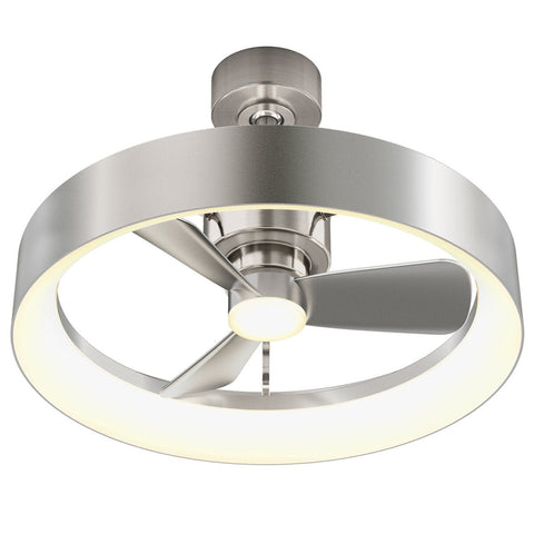 Artika Austin 580mm LED Ceiling Fan with Remote, Brushed Nickel, 2,000 Lumens
