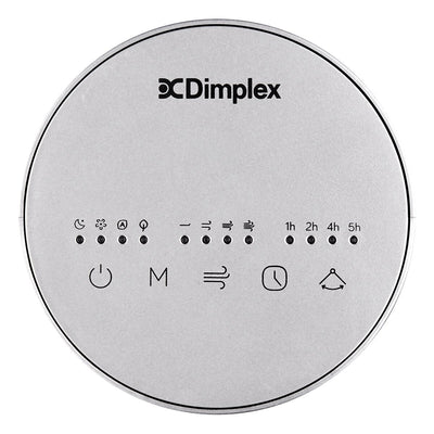 Dimplex 110cm Digital Tower Fan with 4 Speeds, 4 Modes, 12 Hour Timer and Oscillation DCTF110D