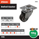 Move It Swivel Castor - 25mm - Rubber - 10kg Load Capacity - 2 Pack