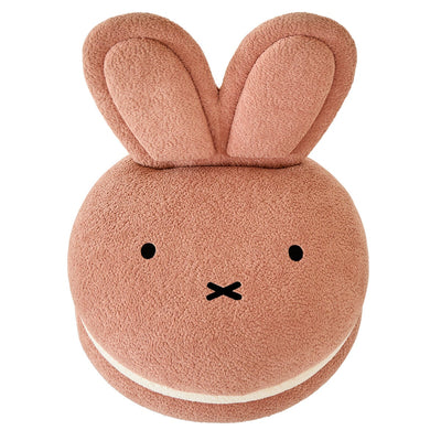 Aesthetik Kids Miffy Macaron Chair in Pink Boucle Fleece with Non-Slip Base and 80kg Capacity