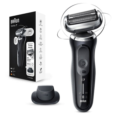 Braun Series 7 Wet and Dry Electric Shaver Waterproof Trimmer 71-N1200S-OH