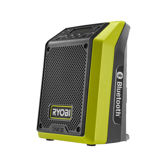 Ryobi 18V ONE+ Radio with Bluetooth RR18 - 75mm Speaker - 29 Hours Runtime