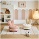 Aesthetik Kids Miffy Macaron Chair in Pink Boucle Fleece with Non-Slip Base and 80kg Capacity — image 10