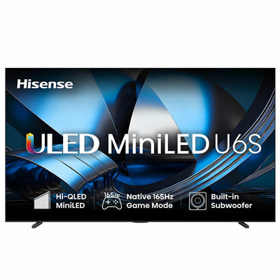 Hisense 100 Inch U6S Mini LED 4K Smart TV 165Hz Game Mode 100U6SAU