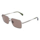 Paul Smith Matheson Rectangular Sunglasses Mens 58mm Matte Silver PS25101S 020
