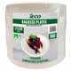 IECO Bagasse Compostable Plates 178mm 180 Count Made from Sugarcane Pulp — image 2
