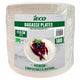 IECO Bagasse Compostable Plates 178mm 180 Count Made from Sugarcane Pulp — image 7