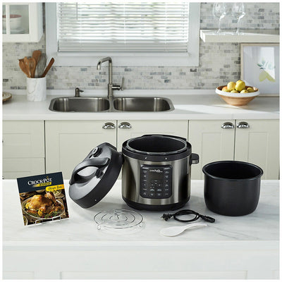 Crock-Pot Express 8 In 1 Multi Cooker 13 Programmes Easy Release CPE210