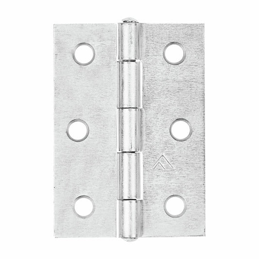 Pinnacle Butt Hinge - 85mm - Zinc Plated - Loose Pin - Pack of 2
