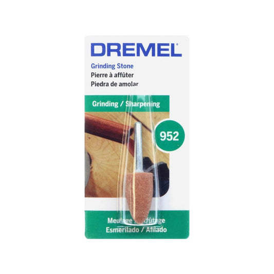 Dremel Aluminium Oxide Grinding Stone 9.5mm Orange - Auzzistore