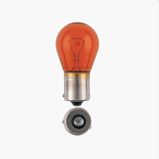 Narva Stop Tail Indicator Globe - 12V 21W - Glass - Amber 2 Pack