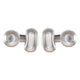 Motorola Moto Buds Loop Open Ear Earbuds With Swarovski Crystals French Oak — image 5