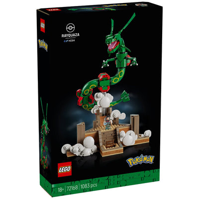 LEGO Pokemon Rayquaza 1083 Piece Building Set Collectible 72168