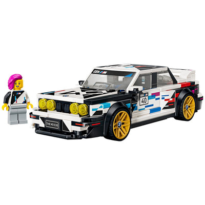 LEGO Speed Champions BMW M3 E30 Car Building Set 358 Pieces 77263