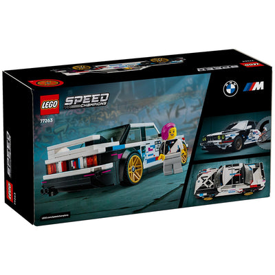 LEGO Speed Champions BMW M3 E30 Car Building Set 358 Pieces 77263