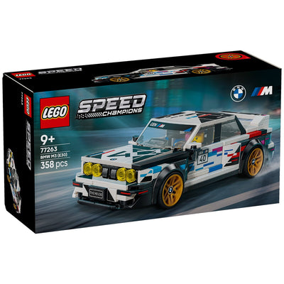 LEGO Speed Champions BMW M3 E30 Car Building Set 358 Pieces 77263