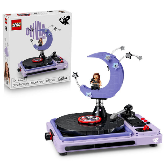 LEGO Editions Olivia Rodrigo's Concert Moon Building Set 670 Pieces 43029