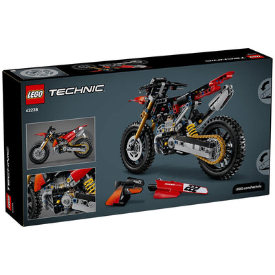 LEGO Technic Ducati Desmo450 MX Factory Motorcycle Building Set 457 Pieces 42238