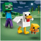 LEGO Minecraft Chicken Jockey Building Set Posable Figures 21582 — image 6