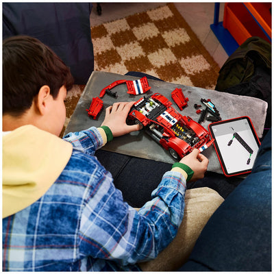 LEGO Technic Ferrari 488 Pista Car Building Set 42235