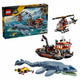 LEGO Jurassic World Mosasaurus Dinosaur Boat Attack Building Set 3 Minifigures 77983