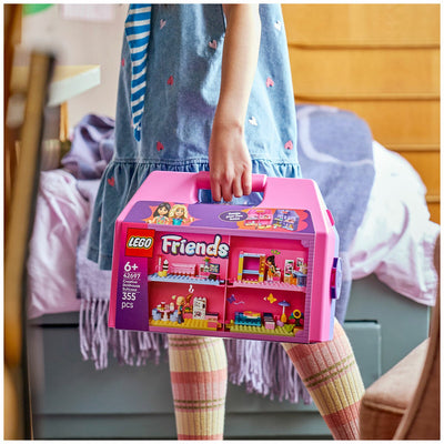 LEGO Friends Creative Dollhouse Suitcase Building Set 8 Rooms Portable 42697
