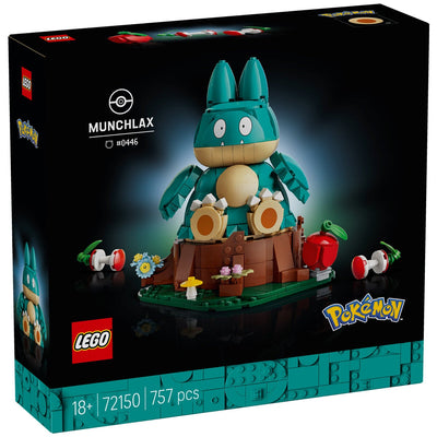 LEGO Pokemon Munchlax Building Set 757 Pieces Display Figure 72150