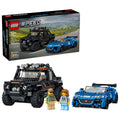 LEGO Speed Champions Jaguar Project 7 And Land Rover Defender Building Set 77264