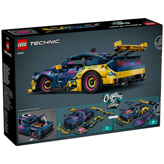 LEGO Technic Custom Garage Ford Mustang GT Car Building Set 973 Pieces 42236 — image 2