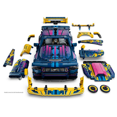 LEGO Technic Custom Garage Ford Mustang GT Car Building Set 973 Pieces 42236