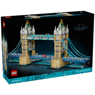 LEGO Architecture Tower Bridge Building Set 3745 Pieces 21067