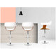 Artiss Selina White Barstool | Stylish Upholstered Seat | Solid Wood Legs | Kitchen & Bar Furniture – view 5