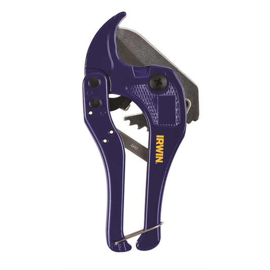 Irwin Ratcheting PVC Cutter - 38mm - Stainless Steel - One-Handed Operation - Auzzistore