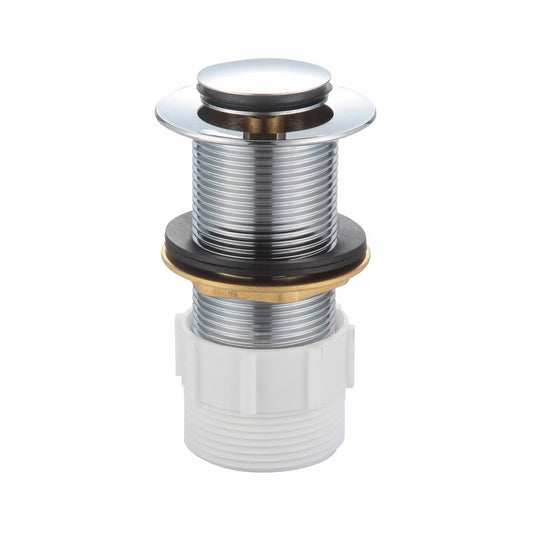 Kinetic 32mm Chrome Pop Up Basin Waste Brass Durable Easy Drainage - Auzzistore