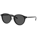 Polo Ralph Lauren PH4193F Men's Round Sunglasses Black Acetate 51mm