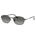 Ray-Ban RB3749 Women's Irregular Sunglasses Black Metal 58mm Adjustable