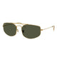 Ray-Ban RB3845 Explorer 5 Men's Irregular Sunglasses Gold Metal 57mm