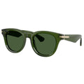 Burberry BE4439F Men's Round Sunglasses Green Frame 51mm