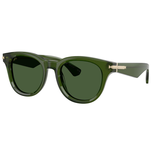 Burberry BE4439F Men's Round Sunglasses Green Frame 51mm