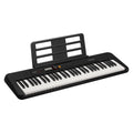 Casio Casiotone CT-S200BK 61-Key Portable Keyboard with 400 Tones, 77 Rhythms and Power Adapter