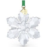 Swarovski Annual Edition Ornament 2026 Snowflake with 192 Facets and Gold-Tone Tag