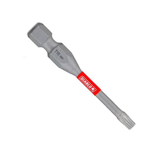 Diablo Power Bit T15 - Torx Driver Bits 5pk - 73.03mm x 6.35mm x 98.43mm - Extreme Durability – view 2 - Auzzistore