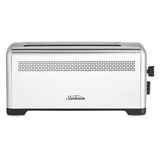 Sunbeam Fresh Start 4 Slice Toaster Stainless Steel 9 Browning Settings TAM1003SS — image 2