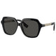 Burberry BE4389 Joni Women's Sunglasses Black Acetate Square Dark Grey Lenses — image 2