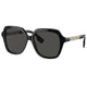 Burberry BE4389 Joni Women's Sunglasses Black Acetate Square Dark Grey Lenses — image 4