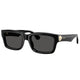 Burberry BE4443 Women's Sunglasses Black Acetate Rectangle Dark Grey Lenses — image 4