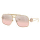 Versace VE2269 Men's Sunglasses Gold Steel Frame Pink Mirror Gradient Lenses — image 5