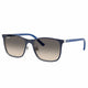 Ray-Ban Kids Square Sunglasses 48mm Metal Frame Gradient Grey Lens RJ9551S 29811